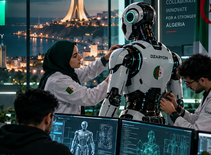 Concept artwork of a robotic arm in a modern laboratory
